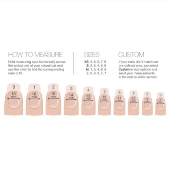 24 pc Abstract Art hand painted Press on nail kit - Picture 5 of 6